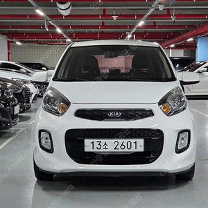 모닝 중고 모닝 더 뉴 모닝 중고차 흰색 2016년식 61,958km 럭셔리 수원중고차