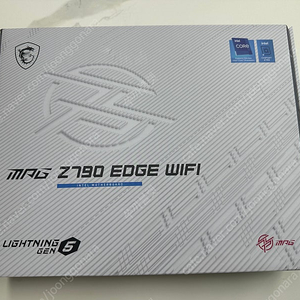 MSI Z790 Edge WiFi 메인보드 팔아요