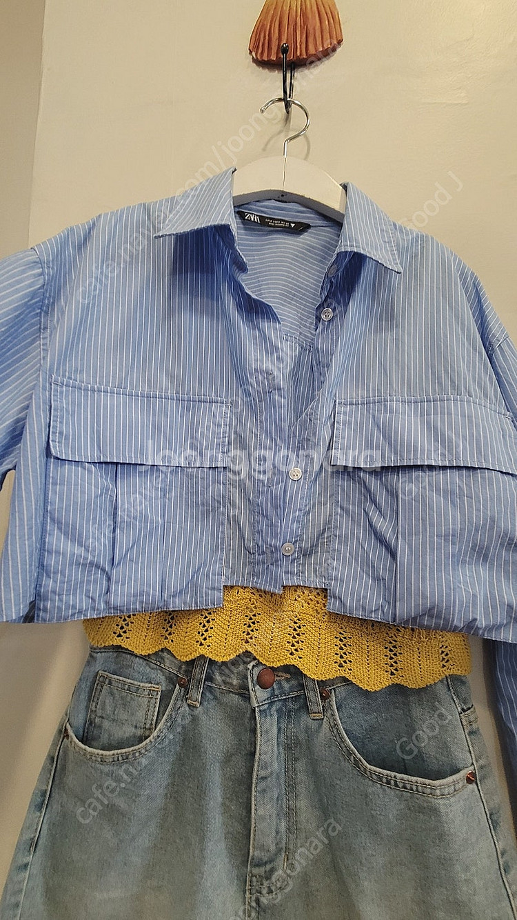 자라 크롭셔츠&셔츠점퍼. 수입 뷔스티에--3