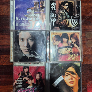 (교환)주걸륜등 대만 cd18장