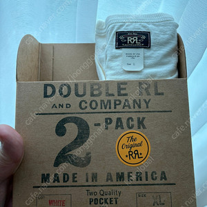 랄프로렌 폴로 RRL 가먼트 다이 포켓 티셔츠 투팩 1장 XL