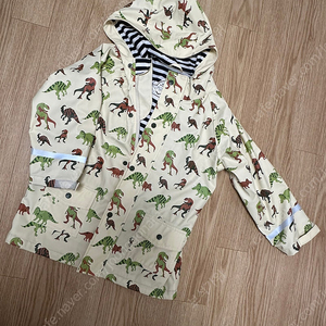 [헤즈 우비장화세트]HAS 다이노 레인코트 10size(140) + 장화 32(205-210mm)