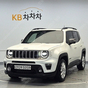 지프 레니게이드 중고 지프 자동차중고 레니게이드 중고차 흰색 2020년식 76,705km 1.6 디젤 리미티드 사회초년생 중고차