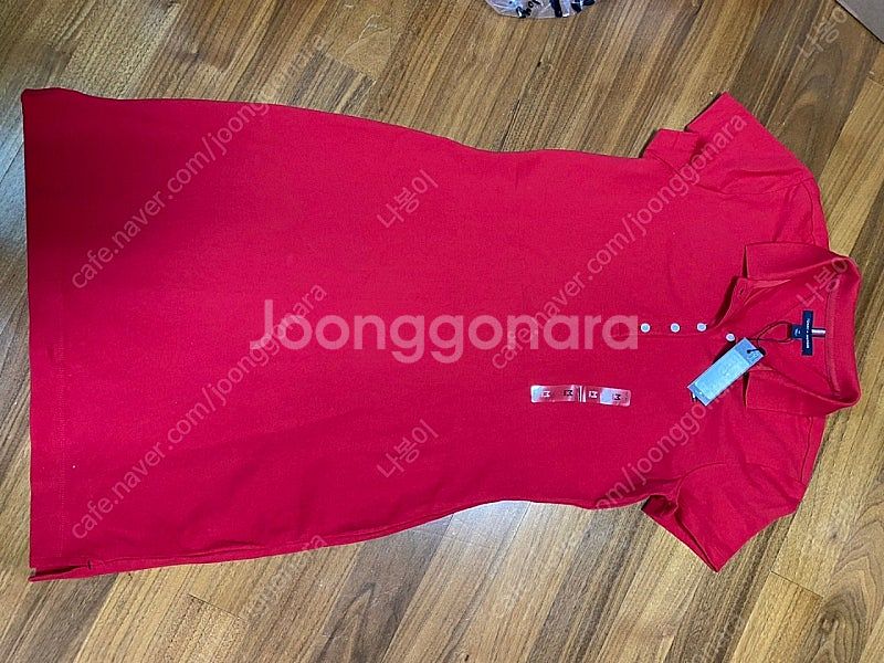 타미힐피거 여성 피케 원피스--1