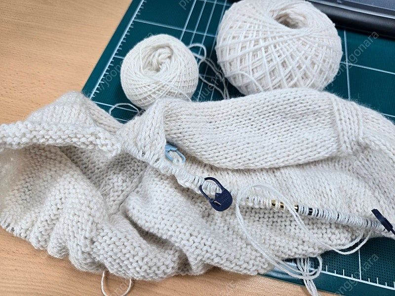 니팅포올리브, 울포크, 라마나 뜨개실 (털실) 판매합니다--2