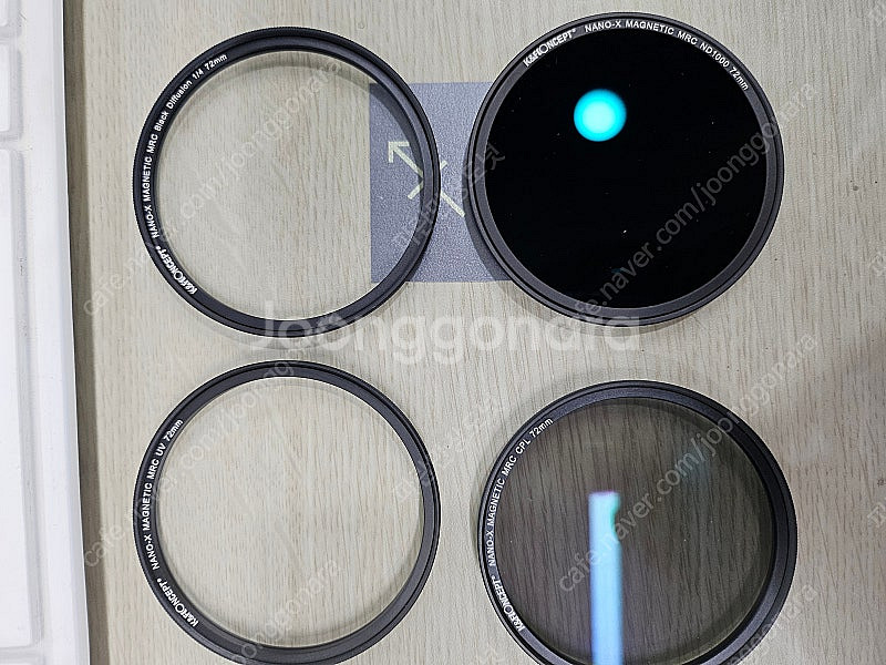 k&f concept 마그네틱 필터 세트 72mm--2