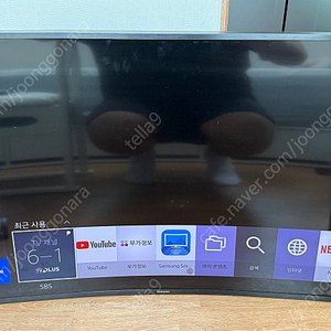 삼성 48인치 커브드 TV UN48JU6900F