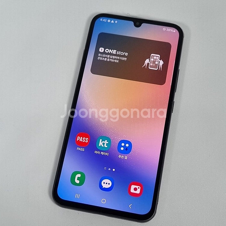 - 갤럭시 A34 블랙 128GB S급 컨디션, 완벽한...--7
