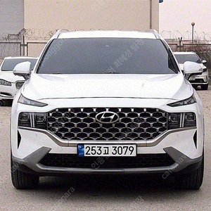 싼타페 중고 싼타페 더 뉴 싼타페 하이브리드 중고 가격 흰색 2023년식 16,318km 1.6 2WD 프레스티지 중고자동차