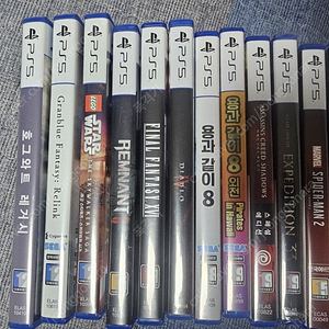 ps5 타이틀정리합니다 대구직거래