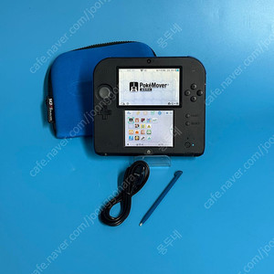 닌텐도 2DS 블랙 (포켓무버 , 포켓몬뱅크 , 포켓몬스터Y 정품내장 , 식빵)