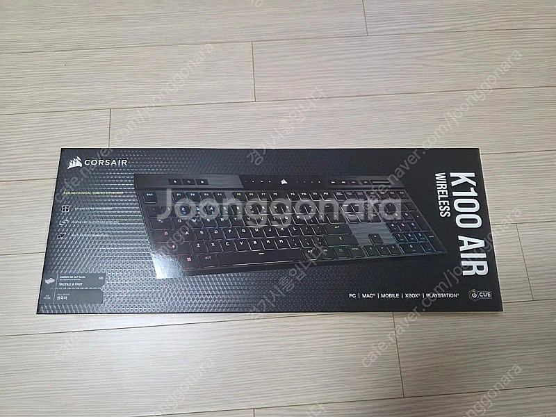 커세어 K100 AIR 무선 키보드 미개봉 팝니다--0