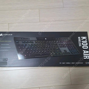 커세어 K100 AIR 무선 키보드 미개봉 팝니다