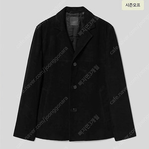[새상품]띠어리 3B Leather 스웨이드 자켓