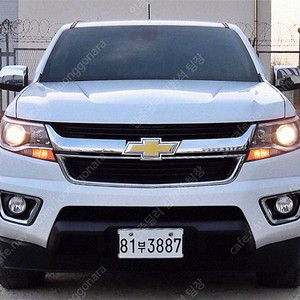 쉐보레 콜로라도 중고 가격 콜로라도 중고차 픽업트럭 중고 흰색 2020년식 57,812km 3.6 익스트림 4WD 중고자동차