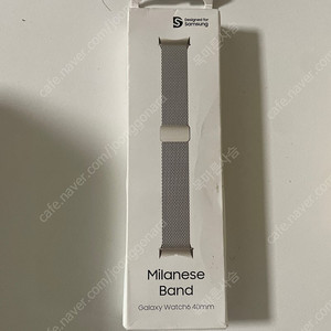 갤럭시워치6 40mm 밀레니즈루프 정품팝니다