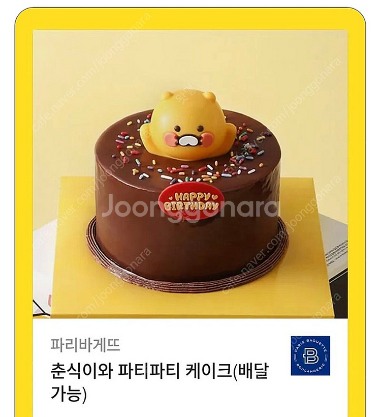 춘시기 파티 케이크--0