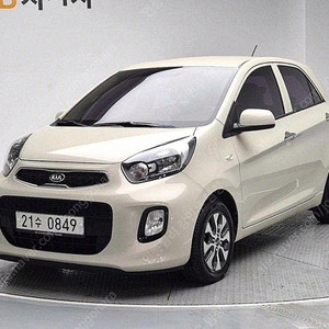 모닝 중고 모닝 더 뉴 모닝 중고차 흰색 2016년식 67,473km 럭셔리 중고차 할부견적