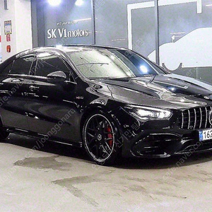 검정색 벤츠 CLA클래스 중고 벤츠 CLA 중고 C118 AMG CLA 45 S 4MATIC+ 중고자동차가격 74,947 km