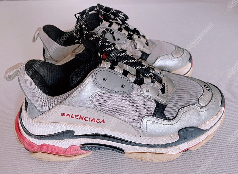 ( 정품 ) 발렌시아가 트리플S 40사이즈 팝니다.--1