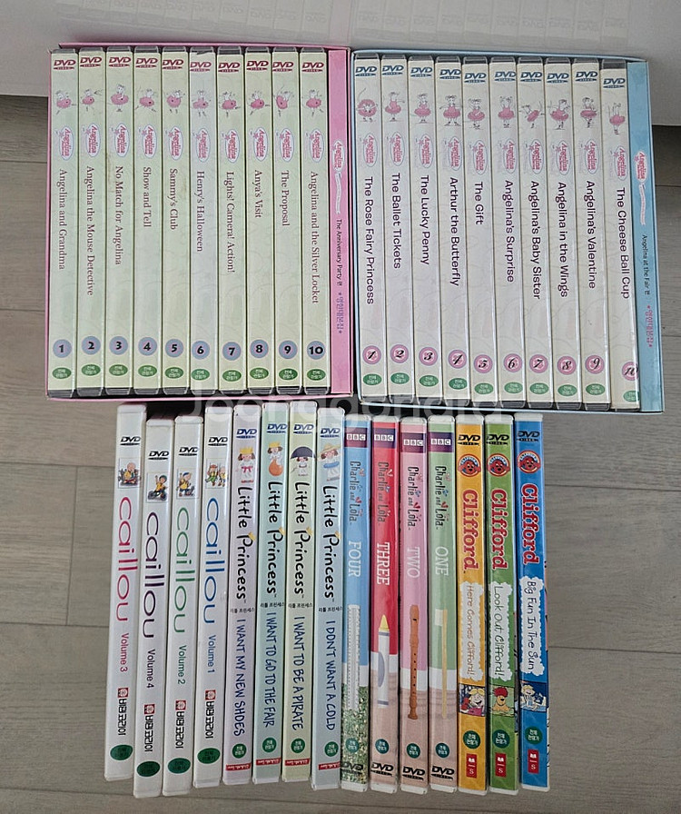 잠수네 영어 dvd 일괄 5만원--0