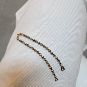 예르나 볼팔찌 17.5cm 리얼화이트