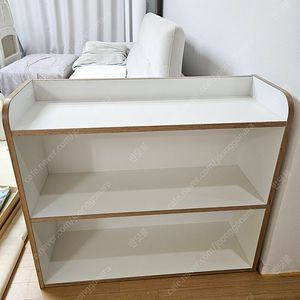 오노홈 자작나무 2단 교구장 책장