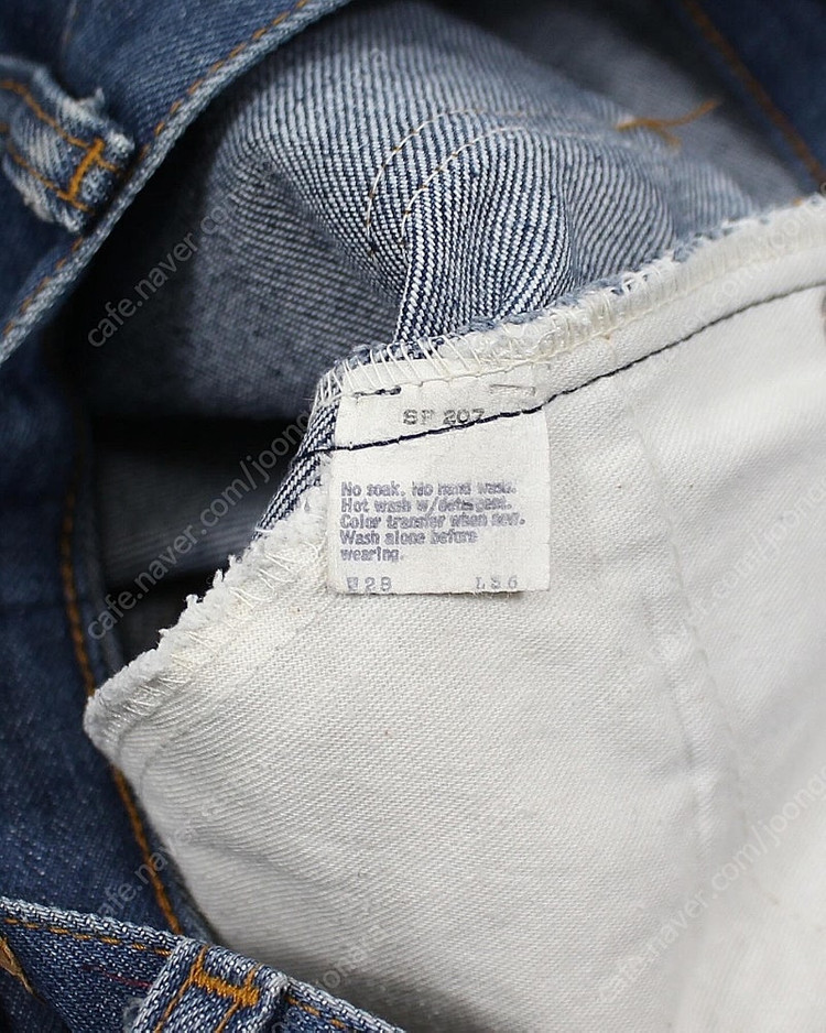 1978 USA 리바이스 517 부츠컷 데님 팬츠 오렌지탭 빈티지 미국제 이미지