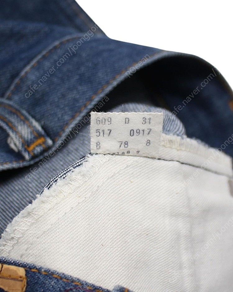 1978 USA 리바이스 517 부츠컷 데님 팬츠 오렌지탭 빈티지 미국제 이미지