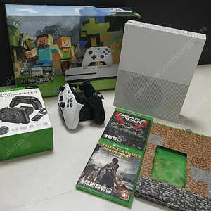 Xbox One S 1TB 컨트롤러2/배터리팩/게임3