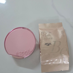 [본품+리필] 에스쁘아 비글로우 볼륨 쿠션 21호 아이보리