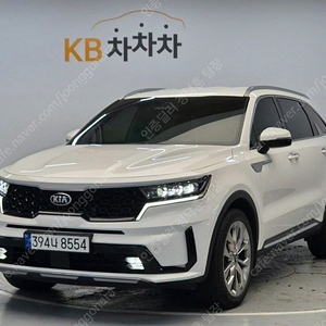 쏘렌토 중고 신형 쏘렌토 MQ4 중고 쏘렌토 중고차 흰색 2021년식 20,453km 디젤 2.2 2WD 프레스티지 중고차견적