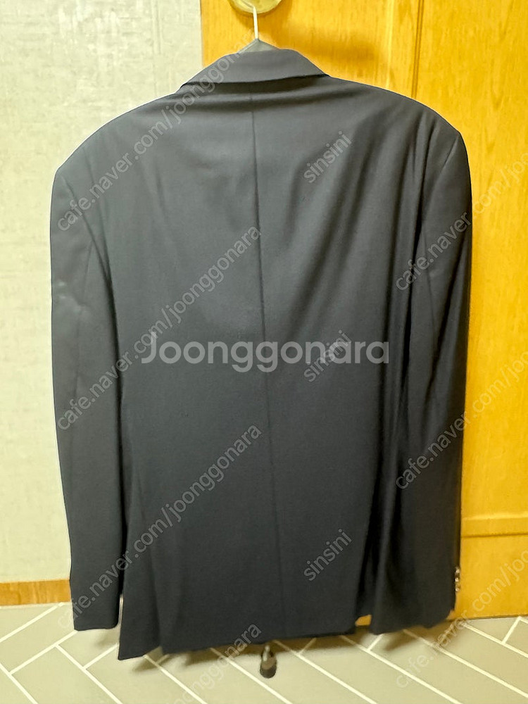 J.HASS 곤색 여름정장세트 상의 100 하의 34사...--2