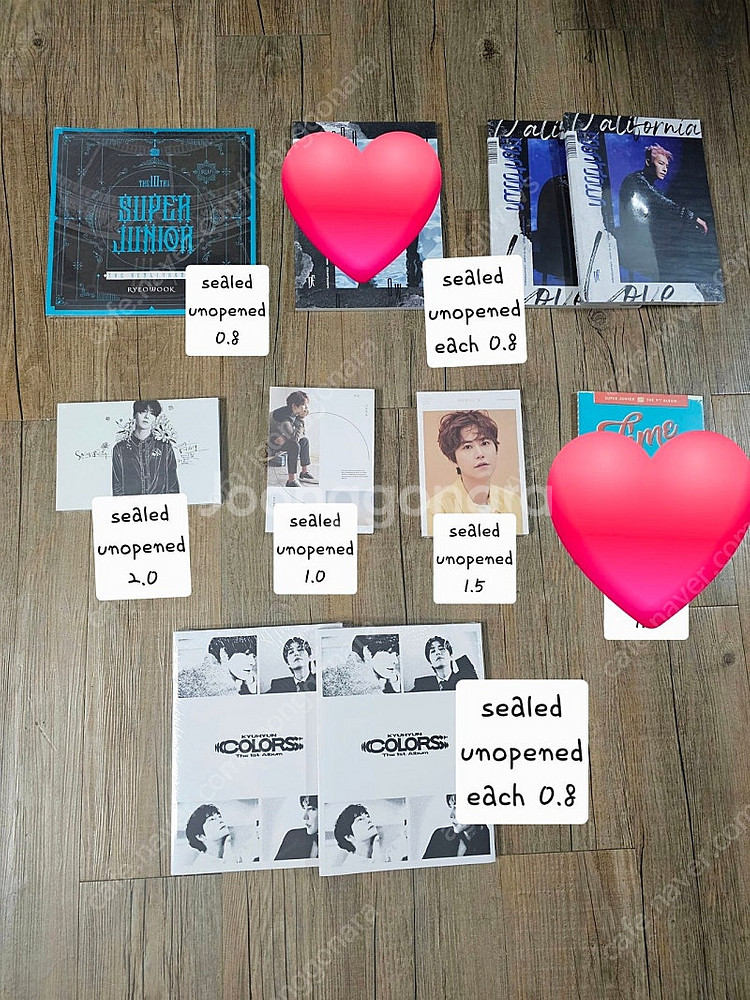 사진많아요)슈퍼주니어 여러가지 물품 판매 양도합니다--8