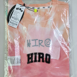 히로 올데이타이다잉 티셔츠 160