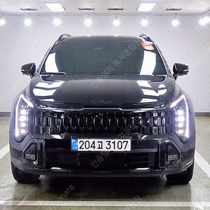 기아 스포티지 중고차 할부 스포티지 SUV 중고차 검정색 2025년식 5,607km 1.6 터보HEV 2WD 시그니처 개인사업자 차량구매