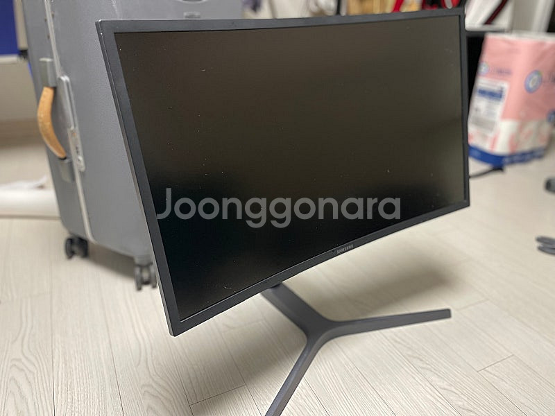 삼성 27인치 커브드 C27HG70QQK 고장 부품용 ...--0