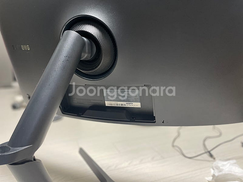 삼성 27인치 커브드 C27HG70QQK 고장 부품용 ...--3