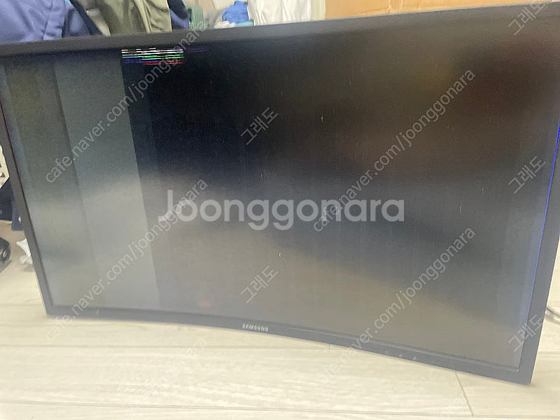 삼성 27인치 커브드 C27HG70QQK 고장 부품용 ...--6