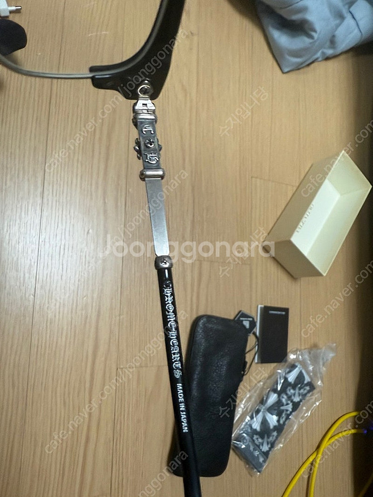 크롬하츠 보넨노이슈어2 블랙실버 입니다(데모렌지분실,나...--8