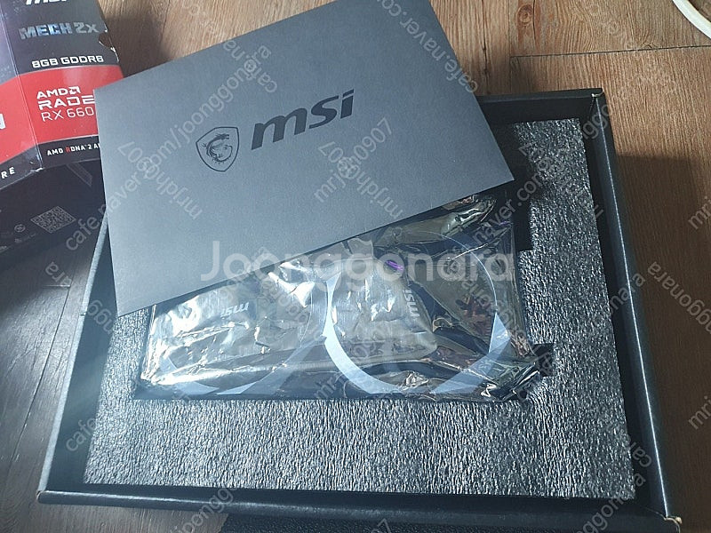 MSI 라데온 RX6600 메크 2X D6 8GB 팝니...--4