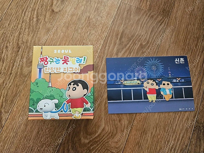 짱구 신촌 팝업스토어 디오라마 피규어 굿즈--0