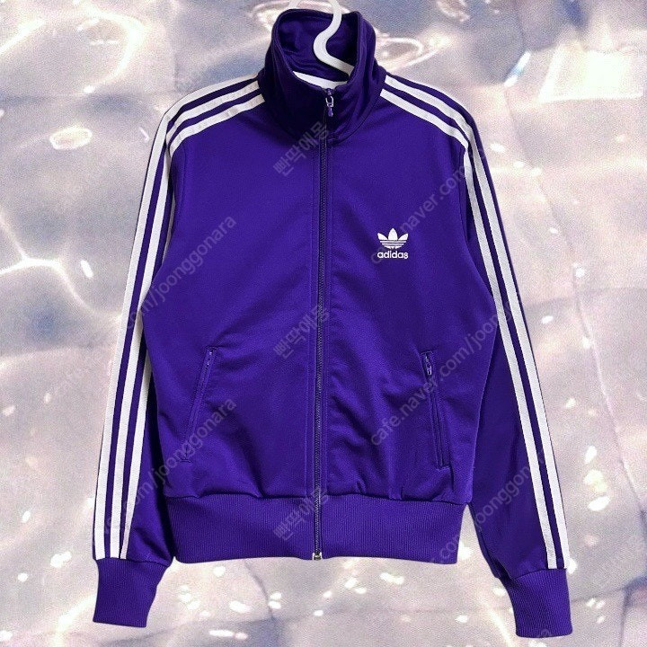 아디다스 파이어버드 져지 빅로고 퍼플 M--2