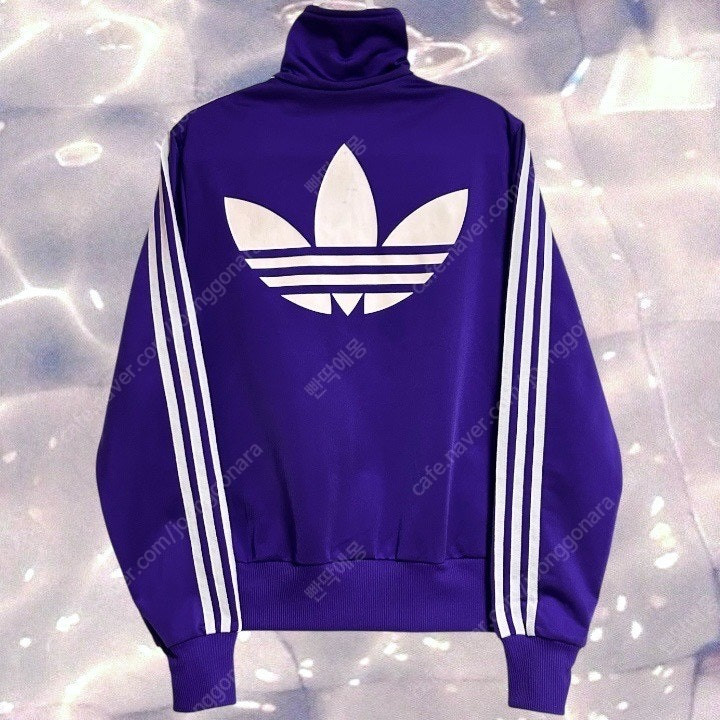 아디다스 파이어버드 져지 빅로고 퍼플 M--4