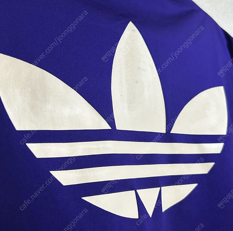 아디다스 파이어버드 져지 빅로고 퍼플 M--7