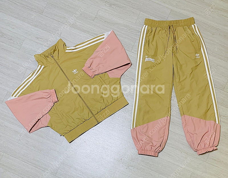 [adidas] 아디다스 키즈 우븐 트랙 세트 150호--0
