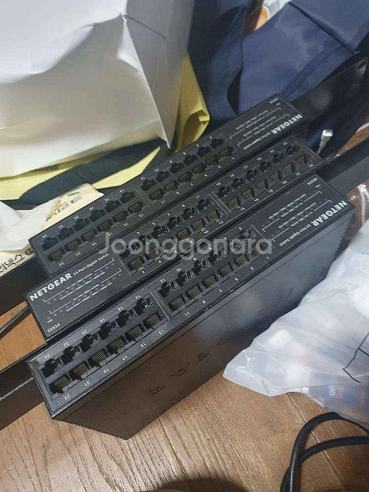 넷기어 스위칭허브 24포트 gs324--0