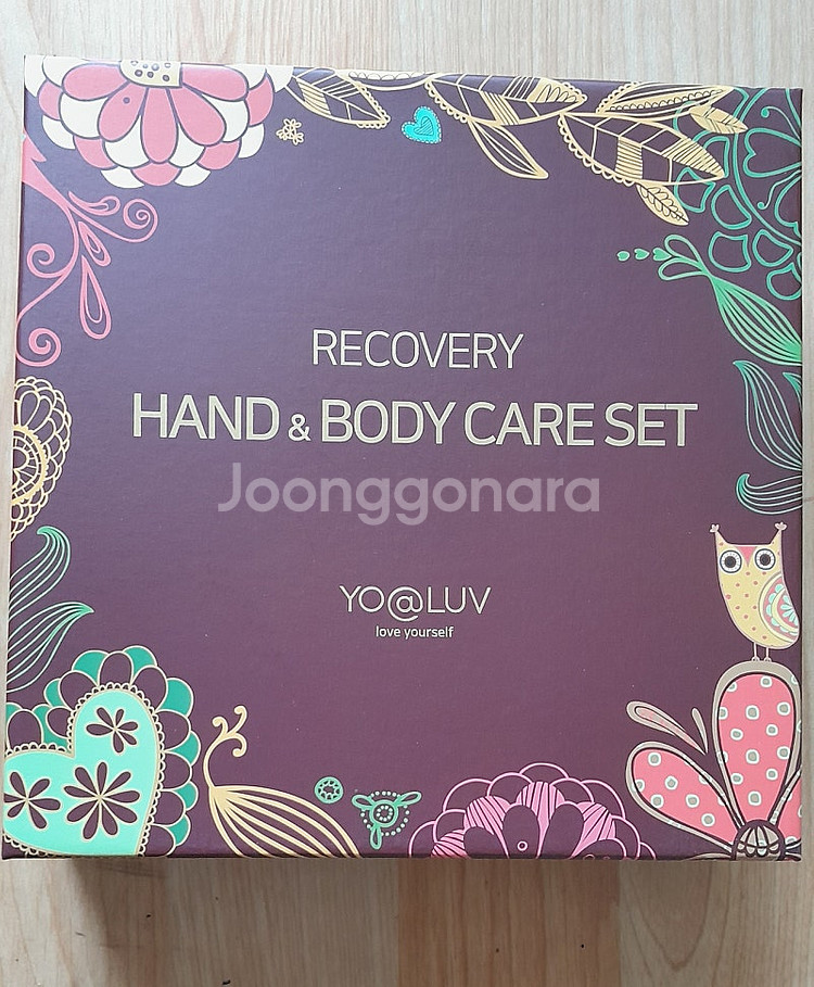 [미개봉-새상품] 요아럽 리커버리 핸드앤 바디 케어세트(선물용으로 좋아요)--0