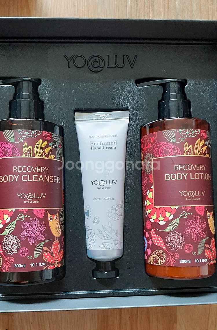 [미개봉-새상품] 요아럽 리커버리 핸드앤 바디 케어세트(선물용으로 좋아요)--2