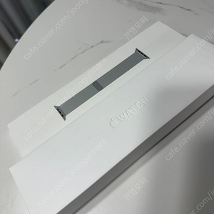 애플워치8 실버 41mm+밀레니즈정품밴드